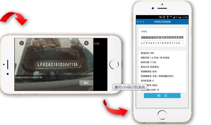 VIN码识别